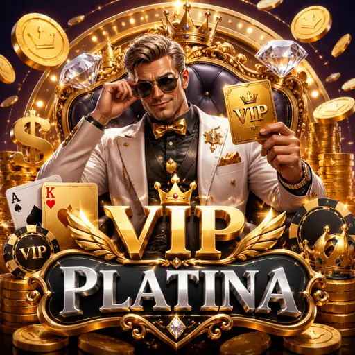 Badge do nível VIP Platinum do 73E.com