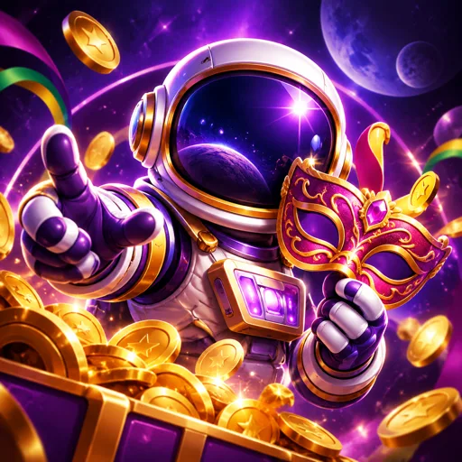 Interface de cash out do Spaceman com botão de retirada destacado
